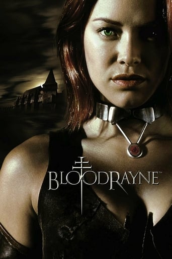 In 18th-century Romania, after spending much of her life in a traveling circus, human-vampire hybrid Rayne escapes and plots to take down her father, Kagan, the evil vampire king. When she's discovered by three vampire hunters, she manages to convince them to spare her life and join her cause. But slaying a vampire as powerful as Kagan will be no easy task.