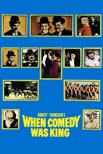 A compilation featuring comedic stars of the silent era including Fatty Arbuckle, Charles Chaplin, Buster Keaton, Charley Chase, and Laurel and Hardy.