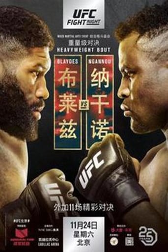 A heavyweight rematch between former UFC Heavyweight Championship challenger Francis Ngannou and Curtis Blaydes served as the event headliner.[2] The pairing met previously in April 2016 at UFC Fight Night: Rothwell vs. dos Santos, with Ngannou winning the fight via TKO stoppage at the conclusion of the second round.