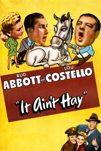 Abbot and Costello must find a replacement for a woman's horse they accidentally killed after feeding it some candy. They head for the racetrack, find a look-a-like and take it. They do not realize that the nag is 