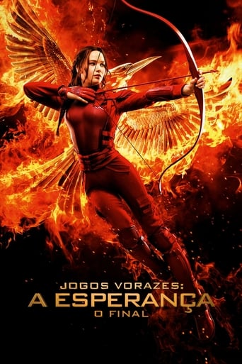 With the nation of Panem in a full scale war, Katniss confronts President Snow in the final showdown. Teamed with a group of her closest friends – including Gale, Finnick, and Peeta – Katniss goes off on a mission with the unit from District 13 as they risk their lives to stage an assassination attempt on President Snow who has become increasingly obsessed with destroying her. The mortal traps, enemies, and moral choices that await Katniss will challenge her more than any arena she faced in The Hunger Games.