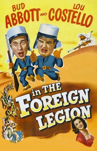 Jonesy and Lou are in Algeria looking for a wrestler they are promoting. Sergeant Axmann tricks them into joining the Foreign Legion, after which they discover Axmann's collaboration with the nasty Sheik Hamud El Khalid. Bits include Lou's mirage sightings, one a New York newsboy (