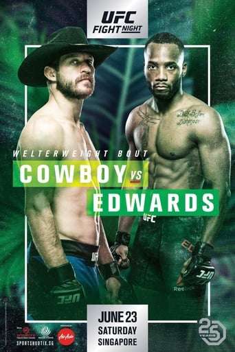 UFC Fight Night: Cowboy vs. Edwards (also known as UFC Fight Night 132) is a mixed martial arts event produced by the Ultimate Fighting Championship held on June 23, 2018 at Singapore Indoor Stadium in Kallang, Singapore.