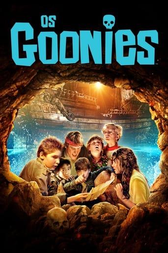 A young teenager named Mikey Walsh finds an old treasure map in his father's attic. Hoping to save their homes from demolition, Mikey and his friends Data Wang, Chunk Cohen, and Mouth Devereaux run off on a big quest to find the secret stash of Pirate One-Eyed Willie.