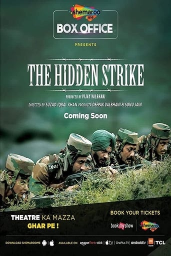 The Hidden Strike is a fictional movie about a ground mission where a team of thirteen Indian Army officers and soldiers went across POK and destroyed the terrorist camp with a planned sub tactical strike. The film is dedicated to India soldiers and their families. The film shows what price our freedom fighters pay for the safety of our country. The Hidden Strike also highlights issues that the Indian Army faces from certain groups of people from the valley.  —Suzad Iqbal Khan