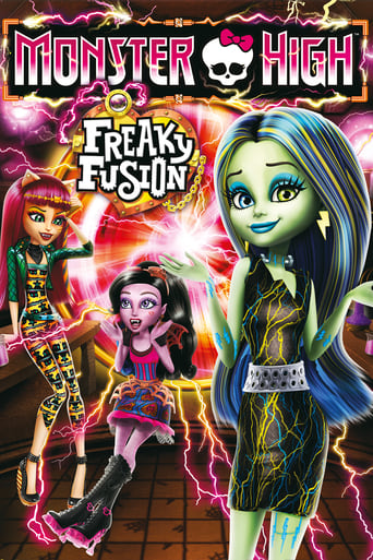 While attempting to help Frankie Stein learn more about her freakycool scaritage, the fashionably fierce ghoulfriends travel back in time to the first day ever of Monster High! There, they meet Sparky, a skullastic teen with an obsession for creating life. But when Sparky follows the ghouls through a killer time portal to modern-day Monster High, the event results in eight of them fusing together into four creeperiffic hybrid Monsters. Now, they'll really have to work together to control their bodies in the big Bitecentennial Play and stop one of Sparky's experiments from destroying imperfectly perfect Monster High!