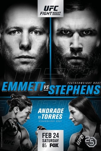 UFC on Fox: Emmett vs. Stephens (also known as UFC on Fox 28) is a mixed martial arts event produced by the Ultimate Fighting Championship held on February 24, 2018 at Amway Center in Orlando, Florida, United States.