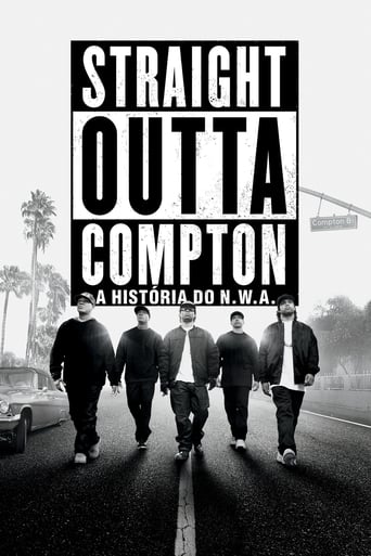 In 1987, five young men, using brutally honest rhymes and hardcore beats, put their frustration and anger about life in the most dangerous place in America into the most powerful weapon they had: their music.  Taking us back to where it all began, Straight Outta Compton tells the true story of how these cultural rebels—armed only with their lyrics, swagger, bravado and raw talent—stood up to the authorities that meant to keep them down and formed the world’s most dangerous group, N.W.A.  And as they spoke the truth that no one had before and exposed life in the hood, their voice ignited a social revolution that is still reverberating today.
