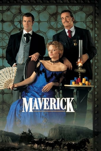 Maverick is a gambler who would rather con someone than fight them, and needs an additional three thousand dollars in order to enter a winner-takes-all poker game that begins in a few days, so he joins forces with a woman gambler with a marvellous southern accent, and the two try and enter the game.