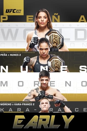 Early Preliminary fights for UFC 277: Peña vs. Nunes 2, a mixed martial arts event produced by the Ultimate Fighting Championship on July 30, 2022, at American Airlines Center in Dallas, Texas, United States.