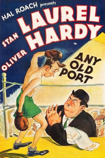 Stan and Ollie check into a seedy hotel and help a young girl escape the clutches of the landlord (Long). They are forced to flee the hotel with no money and Ollie arranges for Stan to fight at a local boxing hall for $50. Stan's opponent turns out to be Musgy who uses a loaded glove. During the fight the glove is swapped and Stan triumphs only to find that Ollie has bet their fee that he would lose.