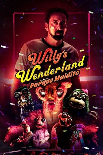 When his car breaks down, a quiet loner agrees to clean an abandoned family fun center in exchange for repairs. He soon finds himself waging war against possessed animatronic mascots while trapped inside Willy's Wonderland.