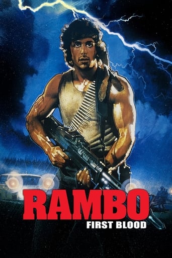 When former Green Beret John Rambo is harassed by local law enforcement and arrested for vagrancy, the Vietnam vet snaps, runs for the hills and rat-a-tat-tats his way into the action-movie hall of fame. Hounded by a relentless sheriff, Rambo employs heavy-handed guerilla tactics to shake the cops off his tail.