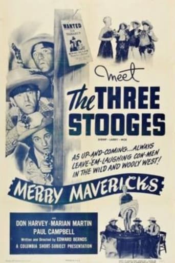 Set in the old west, the stooges are mistaken for lawmen and manage to capture a gang of crooks. The boys then get the job of guarding some money in an old house reputed to be haunted by the ghost of an Indian Chief. The crooks escape and go after the money disguised as ghosts, but Shemp, disguised as the Indian Chief, manages to knock them out.