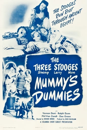 Set in ancient Egypt, the stooges run a used chariot lot where they unload defective chariots on unsuspecting customers. When they gyp the head of the palace guard, they're brought to the palace to be executed, but instead become royal chamberlains after curing the King's toothache. When they recover some tax money stolen by a corrupt official, the King rewards them with marriage to his daughter. After getting a look at the ugly crone, Moe and Larry select Shemp to be the groom.