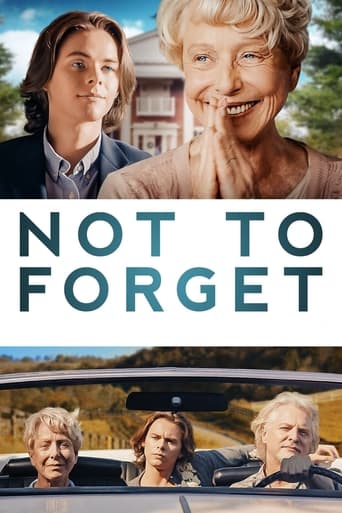 A judge sentences a self-centered millennial to take care of his grandmother, who's affected by Alzheimer's. As he realizes the extent of the elderly woman's wealth and becomes her caregiver, the young protagonist gets ever-closer to Grandma and the treasure he's been looking for.
