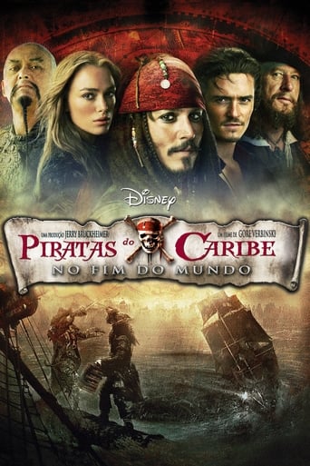Captain Barbossa, long believed to be dead, has come back to life and is headed to the edge of the Earth with Will Turner and Elizabeth Swann. But nothing is quite as it seems.