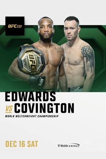 UFC 296: Edwards vs. Covington was a mixed martial arts event produced by the Ultimate Fighting Championship that took place on December 16, 2023, at the T-Mobile Arena in Paradise, Nevada, part of the Las Vegas Metropolitan Area, United States. A UFC Welterweight Championship bout between current champion Leon Edwards and former interim champion Colby Covington headlined the event.