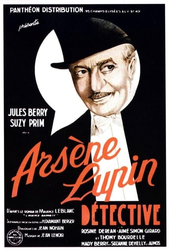 Arsène Lupin decides to run a detective agency in addition to being a gentleman thief. As a detective he happens to cooperate with police in order to unveil the criminal activities of a villain. When he succeeds the villain returns the favour. The unmasked Arsène Lupin manages to escape with the villain's gangster moll as his new companion.