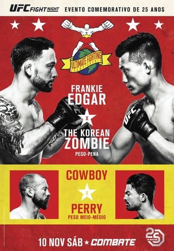 The UFC celebrated its 25th Anniversary at this event, given its first event took place on November 12, 1993. This event also took place in the same city as the inaugural show.  A featherweight bout between former UFC Lightweight Champion Frankie Edgar and former UFC Featherweight Championship challenger Chan Sung Jung was expected to serve as the event headliner. However on October 26, it was reported that Edgar pulled out due to injury and was replaced by The Ultimate Fighter: Latin America featherweight winner Yair Rodríguez.  A lightweight bout between Beneil Dariush and Chris Gruetzemacher was expected to take place at the event. However on October 19, it was reported Gruetzemacher withdrew from the event due to undisclosed reasons and was replaced by promotional newcomer Thiago Moisés.  At the weigh-ins, former UFC Women's Bantamweight Championship challenger Raquel Pennington weighed in at 138 lbs, 2 pounds over the bantamweight non-title fight limit of 136 lbs.