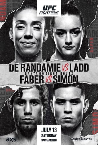 UFC Fight Night: de Randamie vs. Ladd (also known as UFC Fight Night 155 and UFC on ESPN+ 13) was a mixed martial arts event produced by the Ultimate Fighting Championship that was held on July 13, 2019 at Golden 1 Center in Sacramento, California, United States.