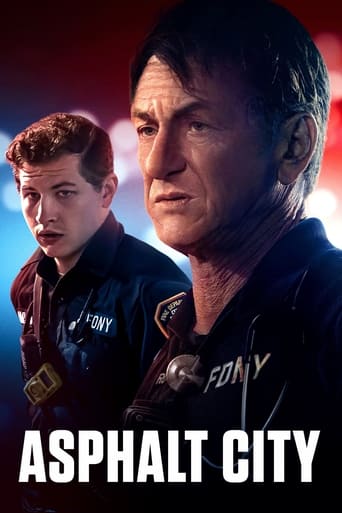 ASPHALT CITY is a gritty drama about a young New York City paramedic, Ollie Cross (Tye Sheridan), and his grizzled partner, Gene Rutkovsky (Sean Penn). The two respond to calls across the city, and as Ollie matures over his first year on the job, he sees more of the rougher side of living in New York.