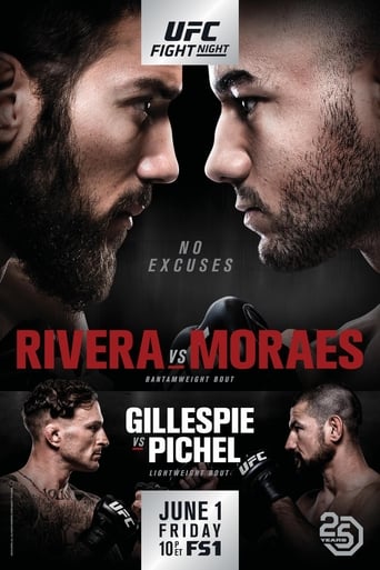 UFC Fight Night: Rivera vs. Moraes (also known as UFC Fight Night 131) is a mixed martial arts event produced by the Ultimate Fighting Championship held on June 1, 2018, at Adirondack Bank Center in Utica, New York.