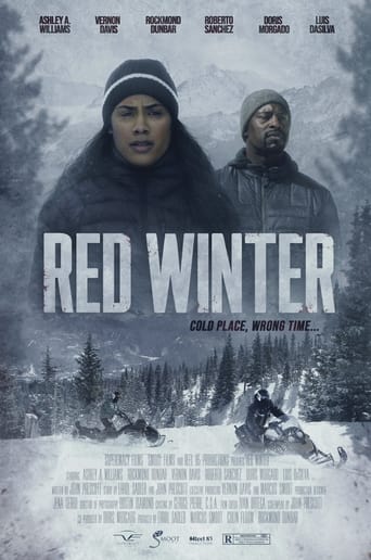 Carla Andrews and Daniel Marx, a couple in a rocky relationship, decide to take some alone time in the Colorado mountains. After arriving, they quickly learn that they are far from solitude when Carla witnesses a murder at the hands of two cartel hit men. With the killers stalking them through the bitter cold, Carla must use her survival skills taught to her by her father to ensure she's the predator and not the prey in this bloody fight for survival.  —John Prescott