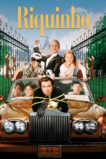 Billionaire heir Richie Rich has it all, including Reggie Jackson as a batting coach and Claudia Schiffer as a personal trainer -- but no playmates. What's more, scoundrel Laurence Van Dough is scheming to take over the family empire. Uh-oh! Enter faithful butler Cadbury to save the day.