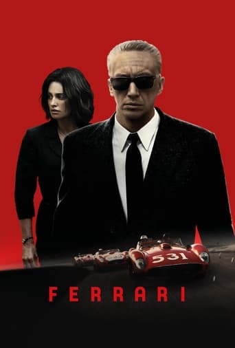 Set during the summer of 1957. Ex-racecar driver, Enzo Ferrari, is in crisis. Bankruptcy stalks the company he and his wife, Laura, built from nothing ten years earlier. Their tempestuous marriage struggles with the mourning for one son and the acknowledgement of another.