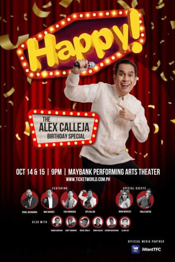 HAPPY! The Alex Calleja Birthday Special  Maybank Performing Arts Theater, BGC, Taguig City  October 14, 2022