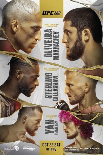 UFC 280: Oliveira vs. Makhachev is a mixed martial arts event produced by the Ultimate Fighting Championship that took place on October 22, 2022, at the Etihad Arena in Abu Dhabi, United Arab Emirates.