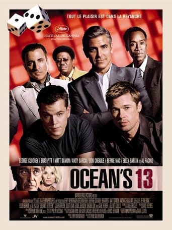 Danny Ocean's team of criminals are back and composing a plan more personal than ever. When ruthless casino owner Willy Bank doublecrosses Reuben Tishkoff, causing a heart attack, Danny Ocean vows that he and his team will do anything to bring down Willy Bank along with everything he's got. Even if it means asking for help from an enemy.