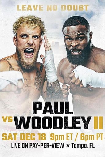 The rematch between Jake Paul and Tyron Woodley will cap off a four-fight main card on Showtime pay-per-view.