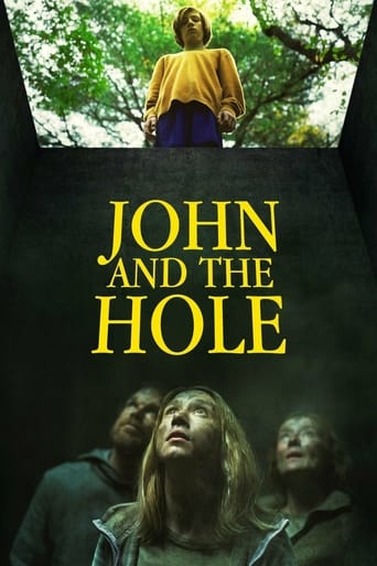 While exploring the neighboring woods, 13-year-old John discovers an unfinished bunker — a deep hole in the ground. Seemingly without provocation, he drugs his affluent parents and older sister and drags their unconscious bodies into the bunker, where he holds them captive. As they anxiously wait for John to free them from the hole, the boy returns home, where he can finally do what he wants.