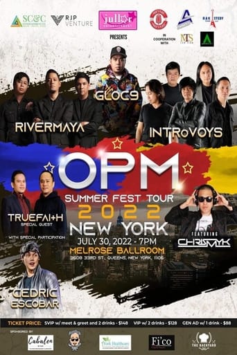 OPM SUMMER FEST TOUR  Rivermaya,True Faith, Gloc-9 and INTRoVOYS  Melrose Ballroom, New York City, USA  July 30, 2022