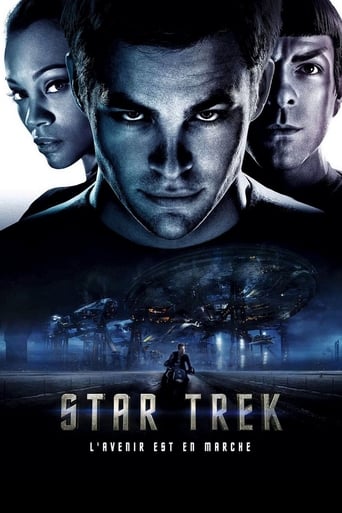 The fate of the galaxy rests in the hands of bitter rivals. One, James Kirk, is a delinquent, thrill-seeking Iowa farm boy. The other, Spock, a Vulcan, was raised in a logic-based society that rejects all emotion. As fiery instinct clashes with calm reason, their unlikely but powerful partnership is the only thing capable of leading their crew through unimaginable danger, boldly going where no one has gone before. The human adventure has begun again.