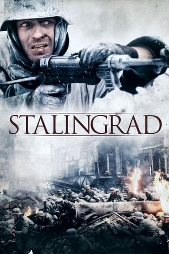 "Stalingrad" follows the progress of a German Platoon through the brutal fighting of the Battle of Stalingrad. After having half their number wiped out and after being placed under the command of a sadistic Captain, the Lieutenant of the platoon leads his men to desert. The men of the platoon attempt to escape from the city which is now surrounded by the Soviet Army.