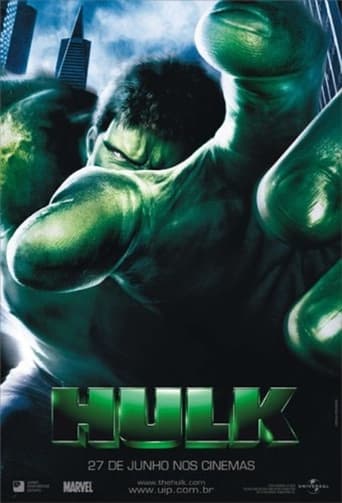 Bruce Banner, a genetics researcher with a tragic past, suffers massive radiation exposure in his laboratory that causes him to transform into a raging green monster when he gets angry.