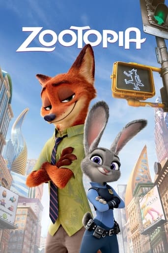 Determined to prove herself, Officer Judy Hopps, the first bunny on Zootopia's police force, jumps at the chance to crack her first case - even if it means partnering with scam-artist fox Nick Wilde to solve the mystery.