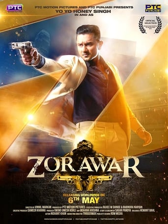 Zorawar is a Punjabi action film featuring Yo Yo Honey Singh in the titular character, alongside actresses Gurbani Judge and Parul Gulati. Filmed mostly in Durban, it is directed by Vinnil Markan