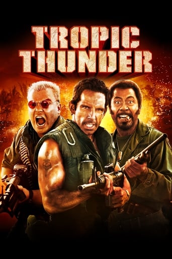 Ben Stiller, Jack Black and Robert Downey Jr. lead an ensemble cast in 'Tropic Thunder,' an action comedy about a group of self-absorbed actors who set out to make the most expensive war film. After ballooning costs force the studio to cancel the movie, the frustrated director refuses to stop shooting, leading his cast into the jungles of Southeast Asia, where they encounter real bad guys.